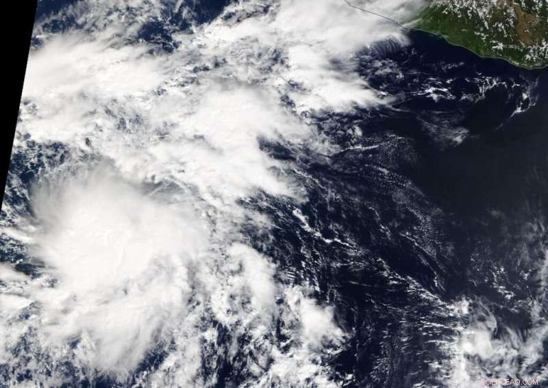 NASA Detects New Tropical Storm in Eastern Pacific