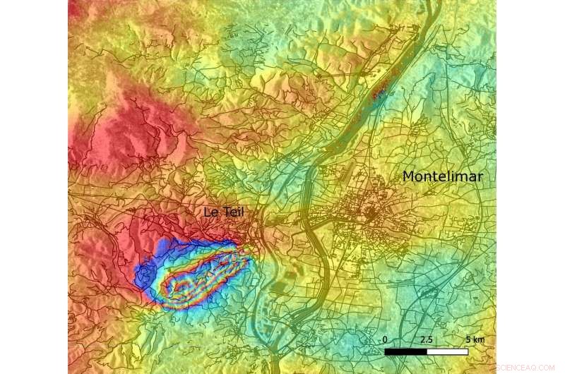 French Earthquake Fault Revealed by Satellite Mapping
