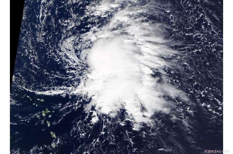 NASA Detects New Atlantic Tropical Storm Sebastien