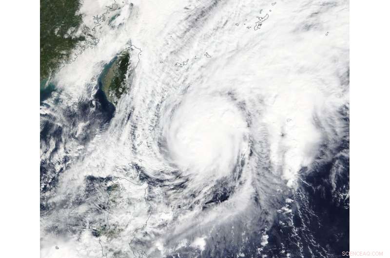 NASA Tracks Declining Tropical Storm Fung‑Wong