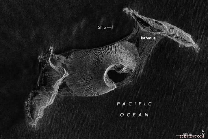 Pacific Newborn Island Stands Strong After Five Years of Eruption