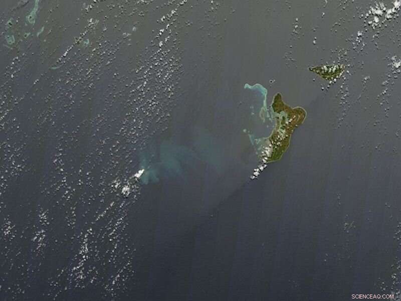 Pacific Newborn Island Stands Strong After Five Years of Eruption