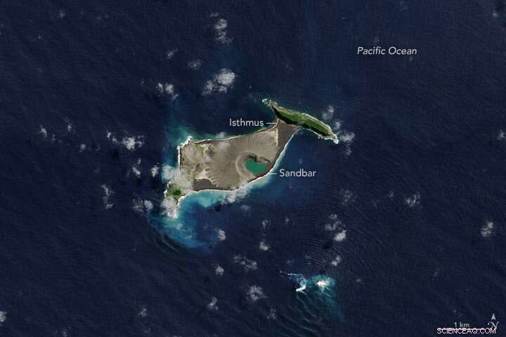 Pacific Newborn Island Stands Strong After Five Years of Eruption