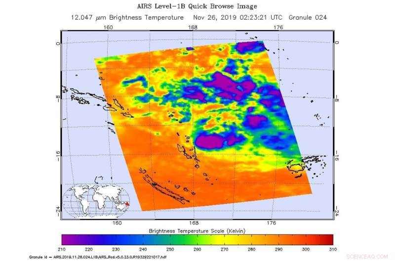 NASA Detects Heavy Rain Potential in Tropical Storm Rita
