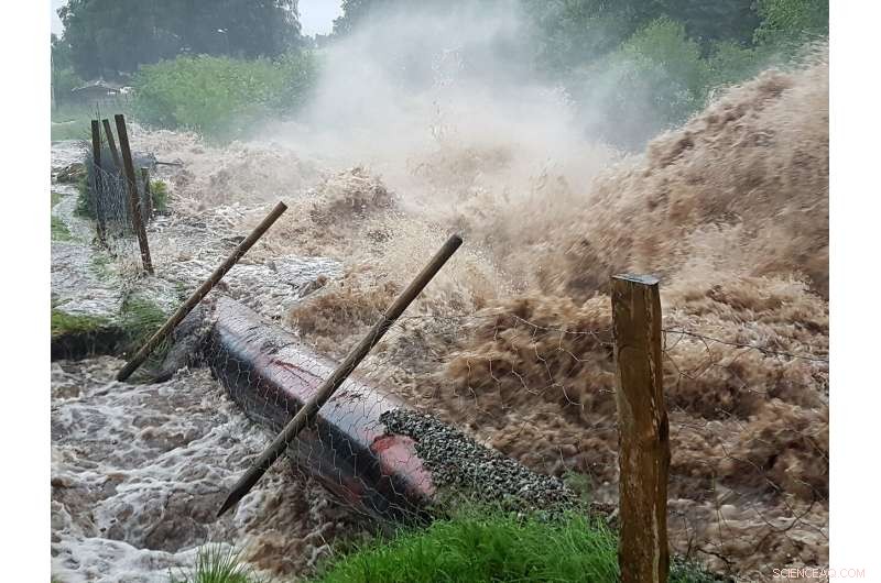 Leveraging Video Simulations to Mitigate Flood Damage