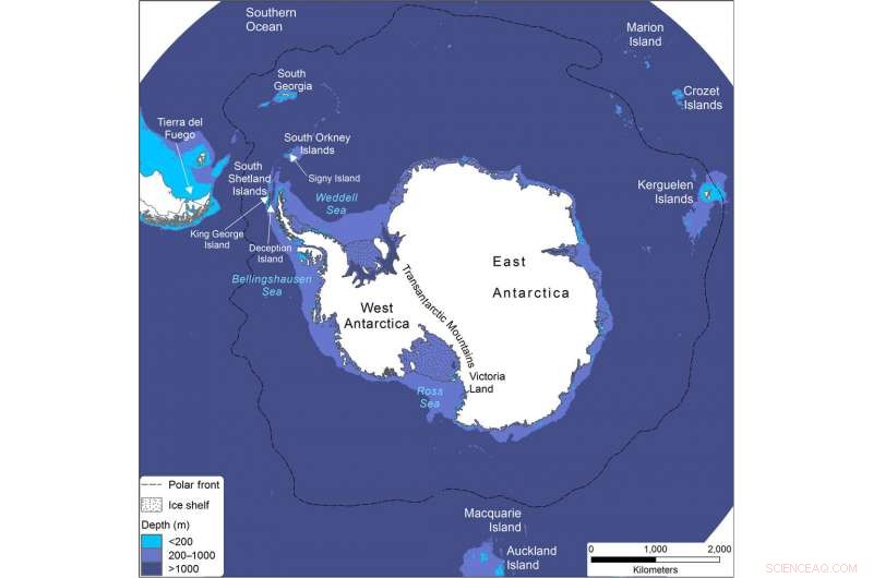 New Studies Reveal Antarctic Ecosystems  Fragility
