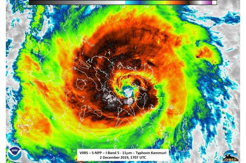 NASA Captures Typhoon Kammuri’s Aftermath Post Landfall