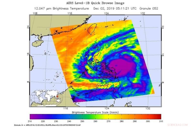 NASA Captures Typhoon Kammuri’s Aftermath Post Landfall