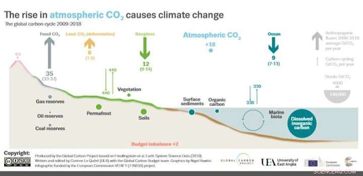 Global Carbon Emissions Rise, but Growth Rate Slows