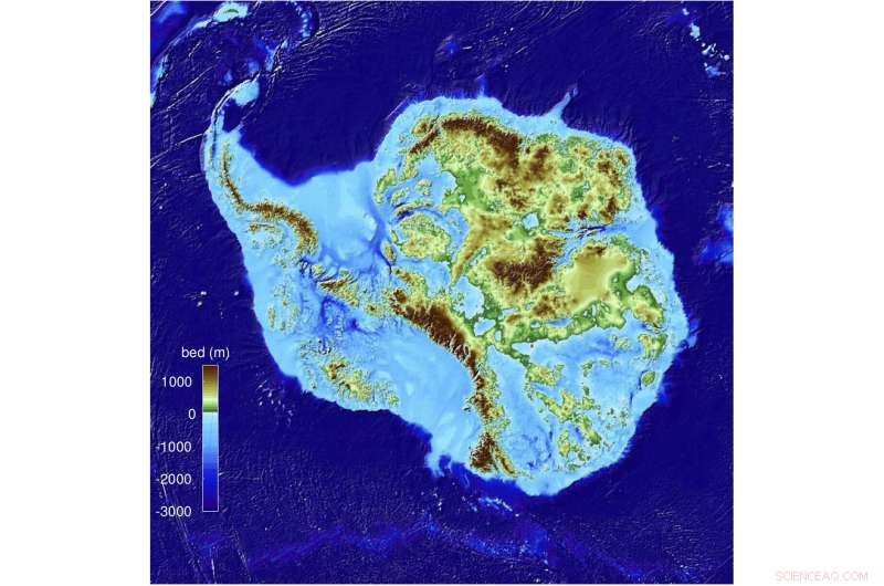 Scientists Release Precise Map of Antarctic Ice Sheet Bed Topography