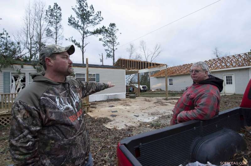 24 Tornadoes Hit Southern States Over Two Days, Weather Officials Confirm