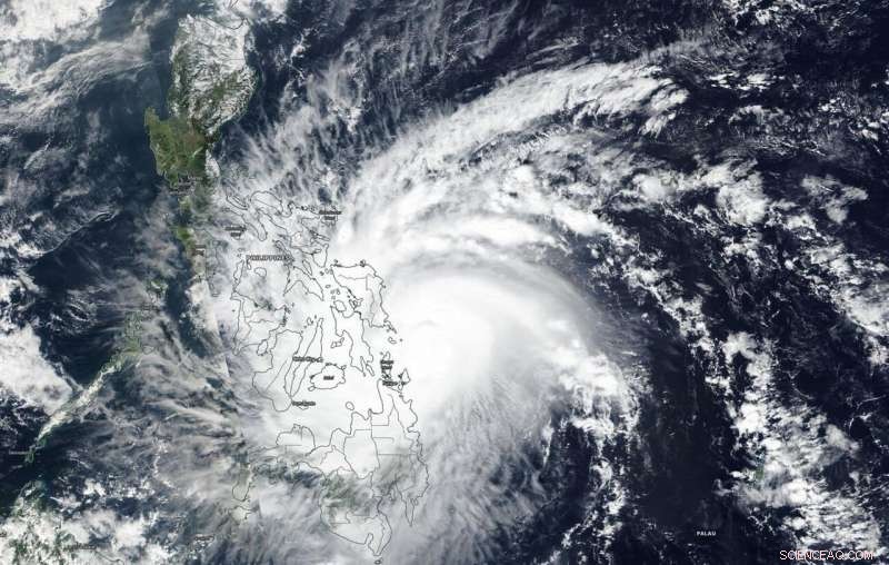 NASA Observes Typhoon Phanfone’s Landfall in the Philippines