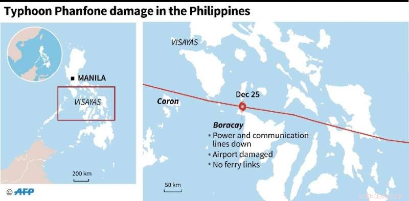 Typhoon Phanfone Claims 16 Lives in the Philippines