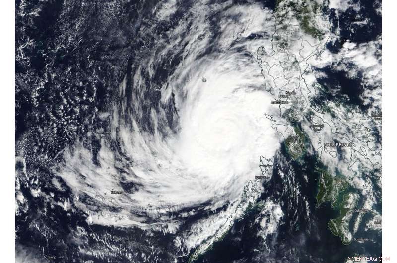 NASA Satellite Monitors Tropical Storm Phanfone’s Path Across the South China Sea
