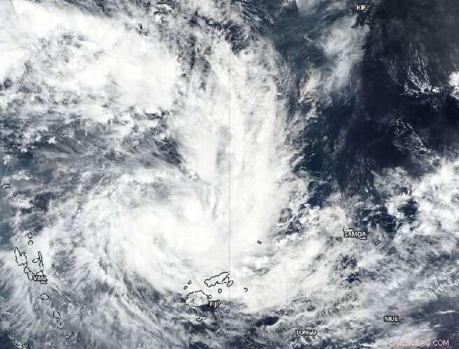 NASA‑NOAA Satellite Detects Formation of Tropical Cyclone Sarai