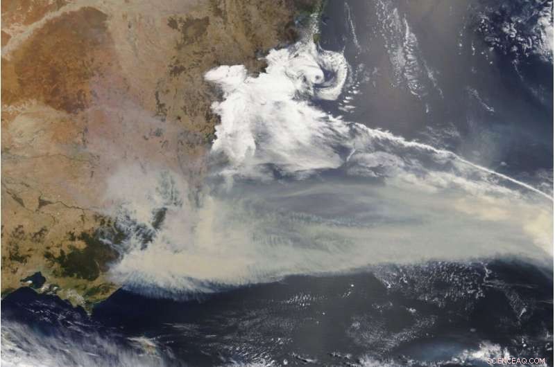Severe Weather Amplifies Australia s Fire Danger