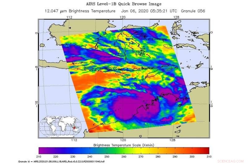 NASA Detects Significant Heavy Rain Potential in Tropical Cyclone Blake