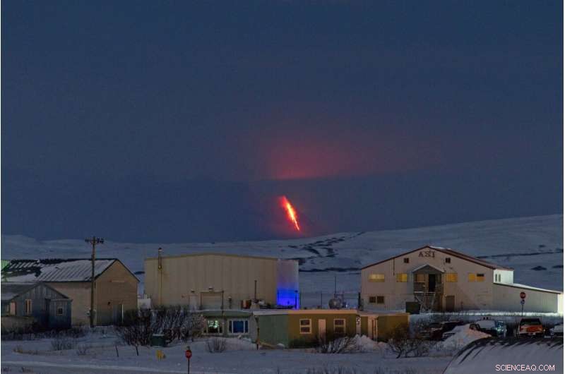 Aleutian Volcano Releases Powerful Ash Cloud in Two Explosive Bursts