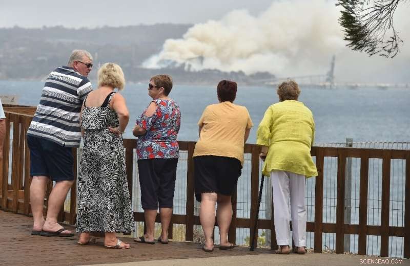 Gale-Force Winds Turn Australian Fires into Mega Blaze