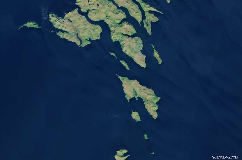 Faroe Islands Captured by Copernicus Sentinel‑2: A Stunning Satellite View