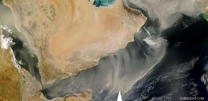 The Arabian Peninsula: A Seasonal Dust Trap