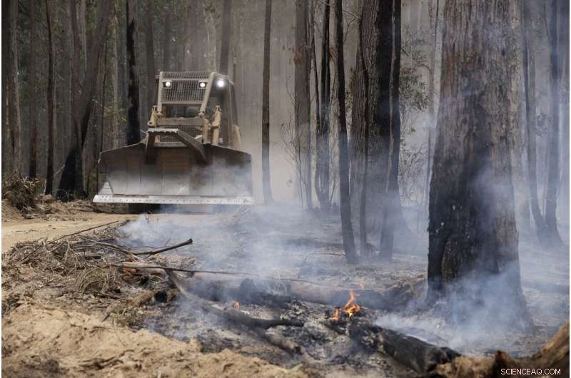 Australia Turns to Aggressive Tactics in Wildfire Battle