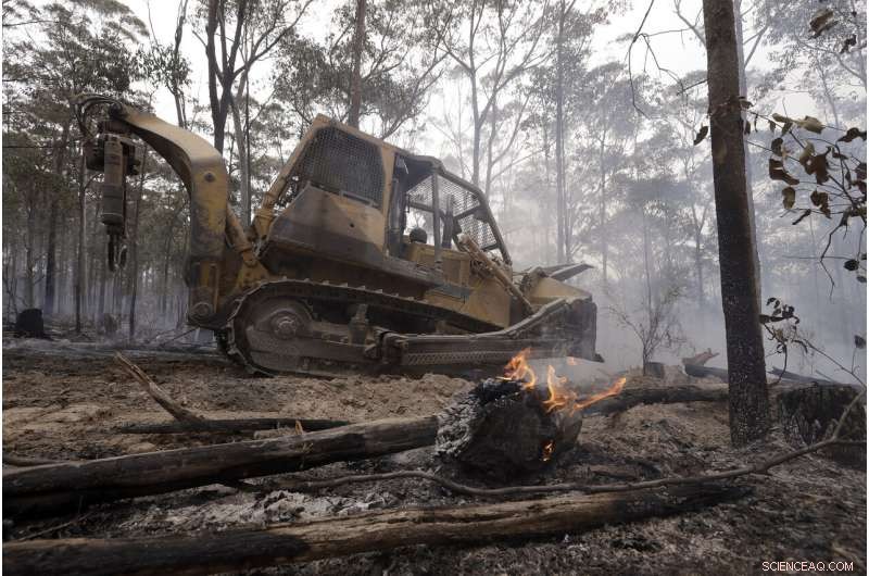 Australia Turns to Aggressive Tactics in Wildfire Battle
