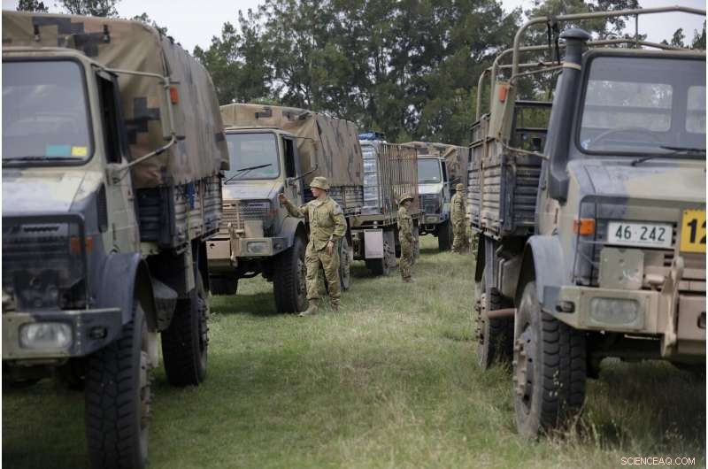 Two Australian Wildfires Merge into Massive Inferno, Injuring a Man