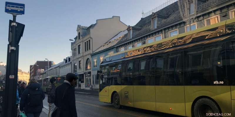 Advancing Climate-Friendly Transport: Electric Buses in Trondheim