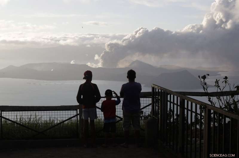 Taal Volcano Shakes Intensely, Erupts Lava Plumes Half-Mile High