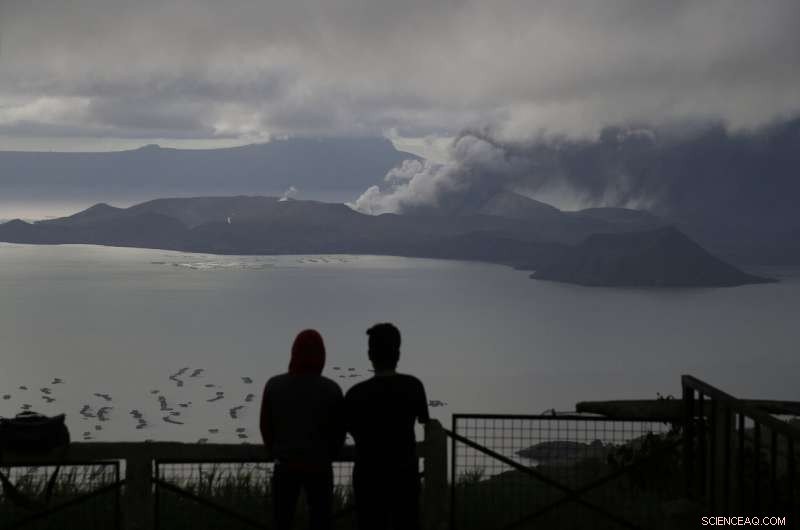 Taal Volcano Shakes Intensely, Erupts Lava Plumes Half-Mile High