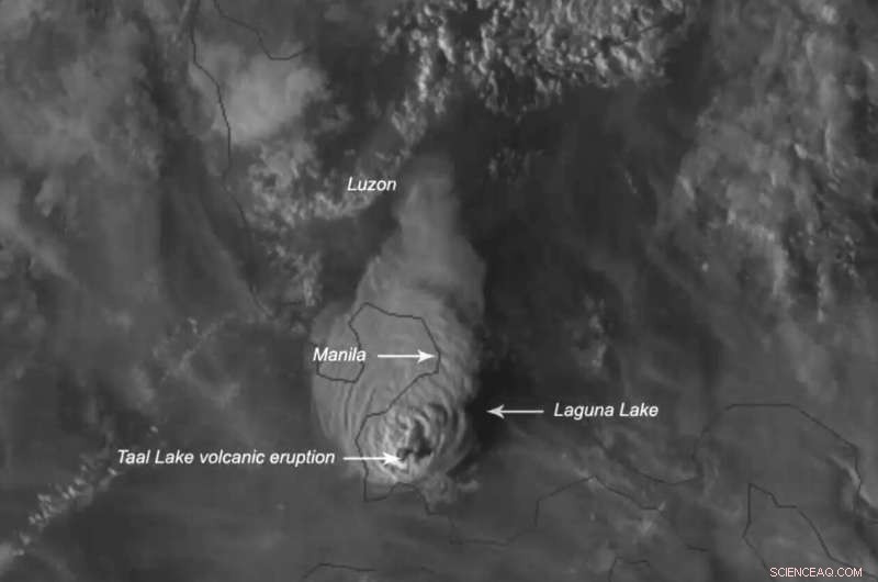 Taal Volcano Shakes Intensely, Erupts Lava Plumes Half-Mile High