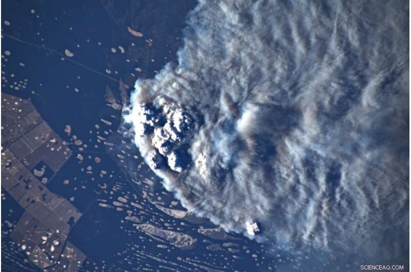 ESA Astronaut Captures the Devastating Australian Wildfires from Space