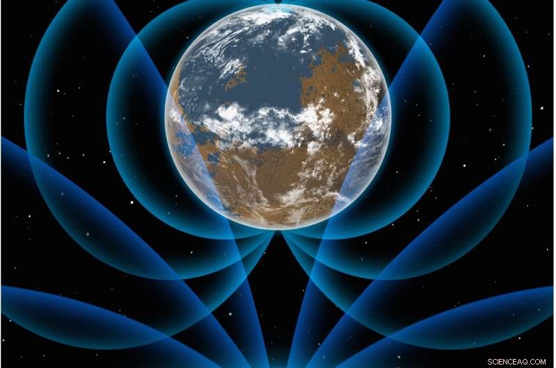 New Study Confirms Strong Early Earth s Magnetic Field