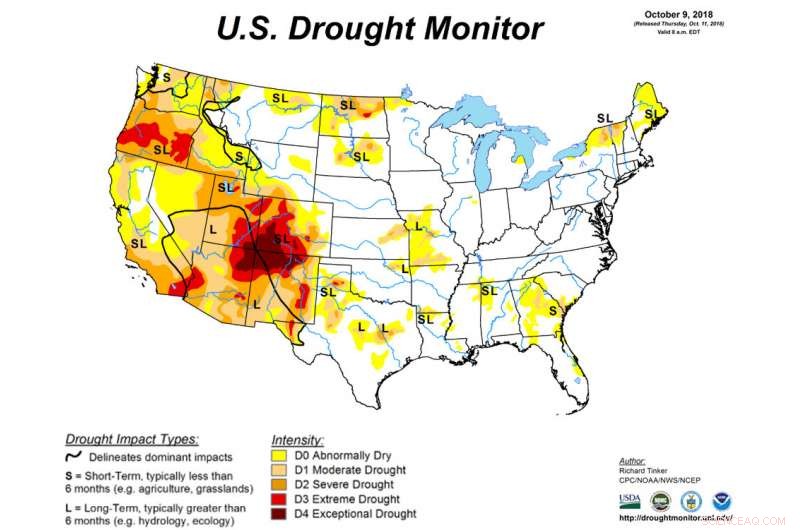 Scientists Link 2018 Four Corners Drought to Human‑Made Climate Change