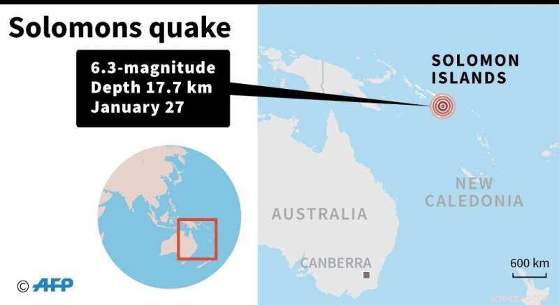 6.3-Magnitude Earthquake Shakes Solomon Islands, No Tsunami Warning Issued