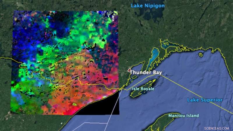 NASA’s ECOSTRESS Mission Captures Plants Waking Up From Space