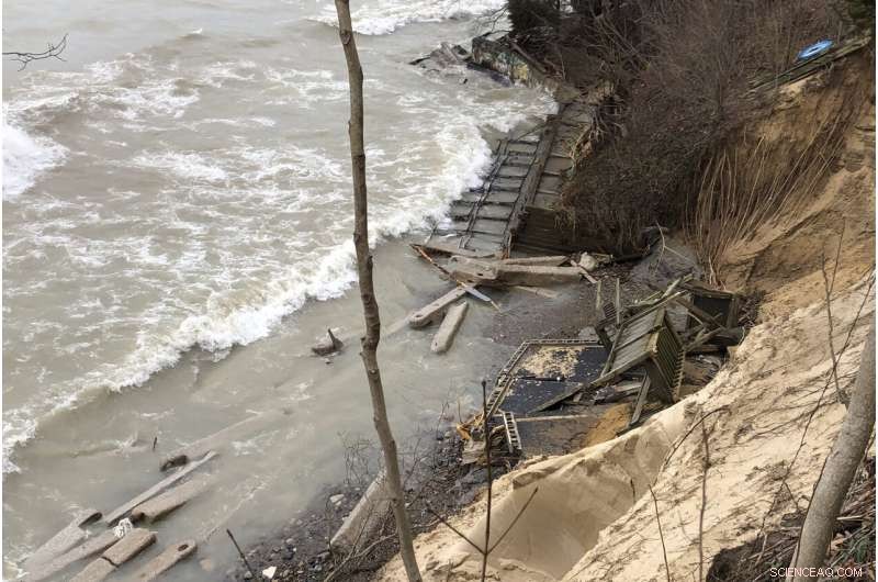 Record High Water Levels Flood Great Lakes, Swamping Communities