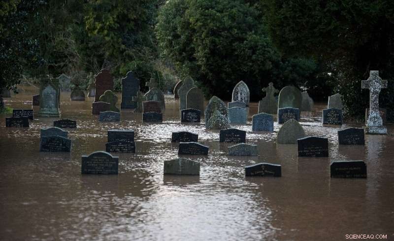 Storm Dennis Causes Widespread Flooding Across the UK and France