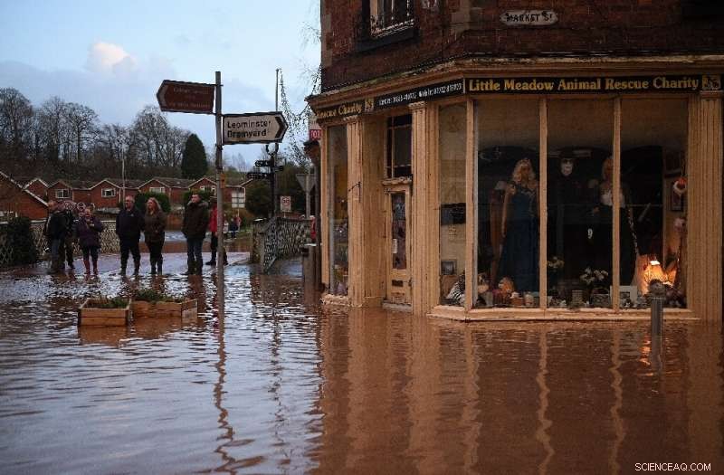 Storm Dennis Causes Widespread Flooding Across the UK and France