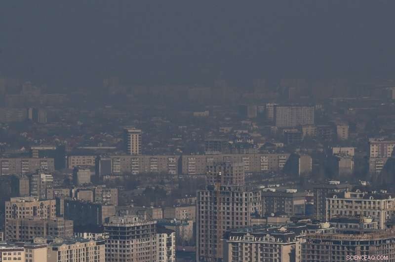 Central Asian Cities Suffocate Under Thick Smog from Household Stoves