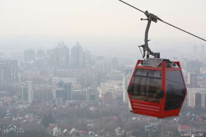 Central Asian Cities Suffocate Under Thick Smog from Household Stoves