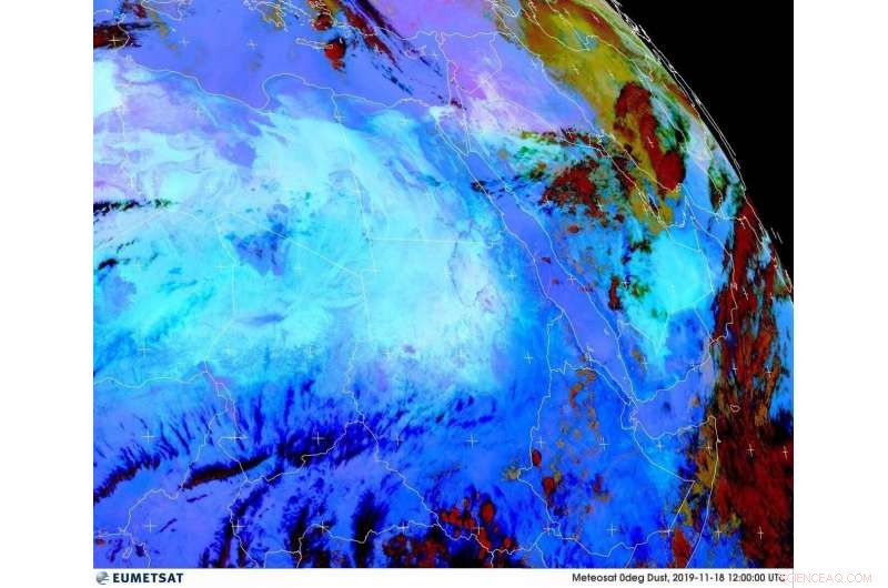 New Study Shows Middle Eastern Dust Temperatures Reduce Red Sea Warming