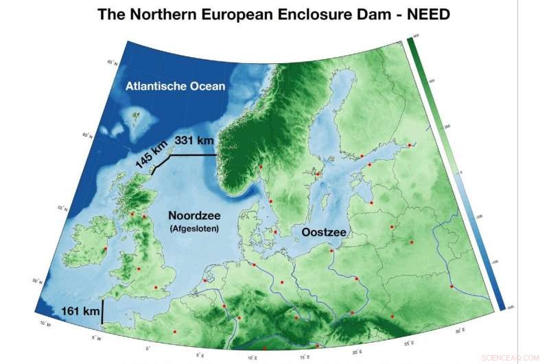 Envisioning a 475‑km North Sea Dam: Technical Feasibility & Climate Impact