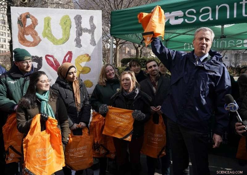 New York Enforces Ban on Single-Use Plastic Bags to Combat Throwaway Culture