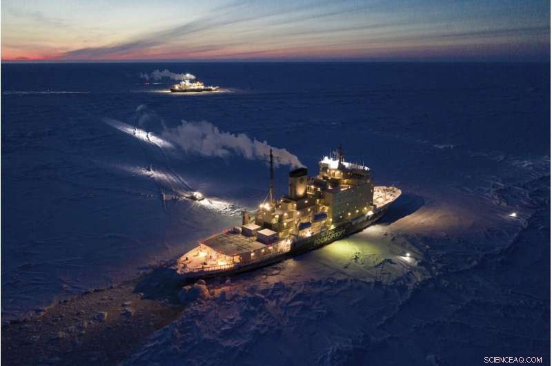 Russian Icebreaker Sets New Record for Arctic Resupply Mission