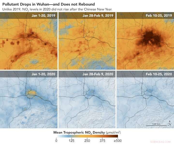 NASA Satellite Images Reveal Significant Drop in China’s Air Pollution During COVID‑19 Shutdown