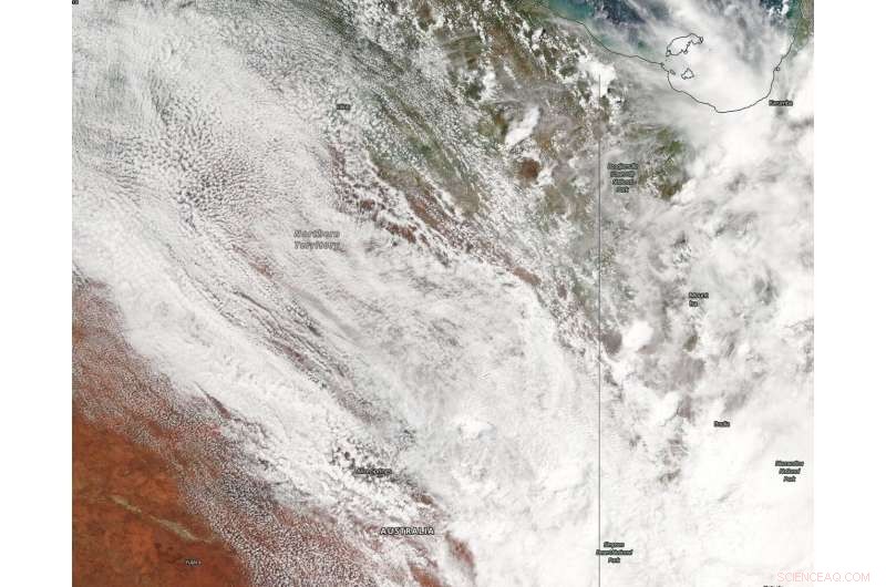 NASA Uses Aqua Satellite to Track Ex‑Tropical Cyclone Esther Over Northern Territory