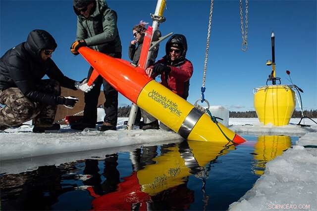 Robotic Sensors Detect Oil Spills and Algal Blooms in the Ice-Covered Arctic