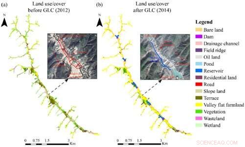 Impact of Valley Reshaping and Damming on Surface and Groundwater Nitrate Levels Across the Watershed
